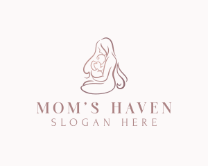 Mother Parenting Baby logo design