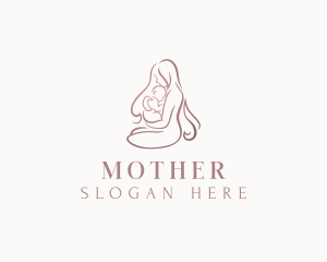 Mother Parenting Baby logo design