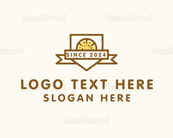 Pizza Fast Food Restaurant Logo