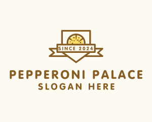 Pepperoni - Pizza Fast Food Restaurant logo design