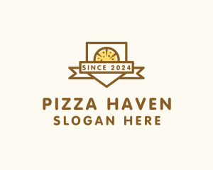 Pizzeria - Pizza Fast Food Restaurant logo design