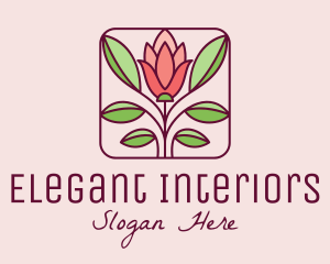 Elegant Flower Garden logo design