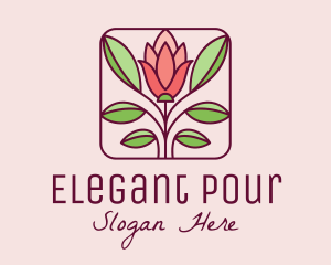 Elegant Flower Garden logo design