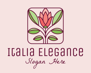 Elegant Flower Garden logo design