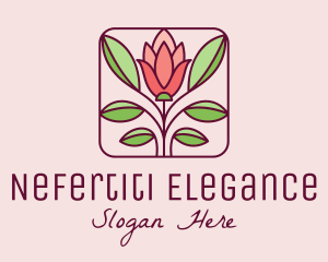 Elegant Flower Garden logo design