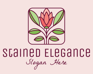 Elegant Flower Garden logo design