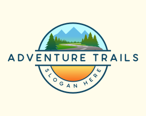 Adventure Road Landscape logo design