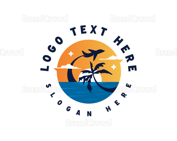 Travel Summer Vacation Logo