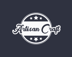 Cursive Crafting Business logo design