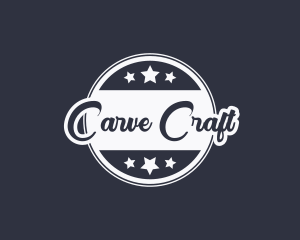 Cursive Crafting Business logo design