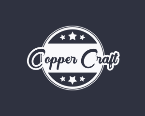 Cursive Crafting Business logo design