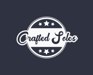 Cursive Crafting Business logo design