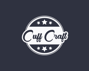 Cursive Crafting Business logo design