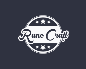 Cursive Crafting Business logo design