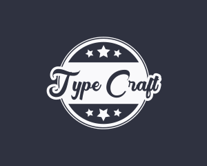 Cursive Crafting Business logo design