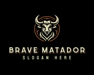 Premium Bull Buffalo logo design