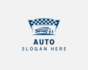 Racing Sports Car Vehicle logo design