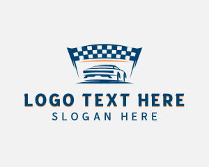 Racing Sports Car Vehicle Logo