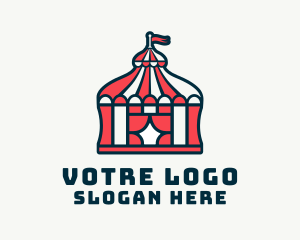 Circus Tent Playhouse Logo