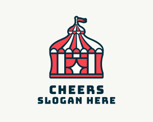 Circus Tent Playhouse Logo