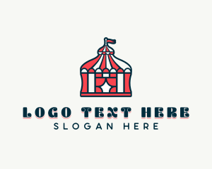 Circus Tent Playhouse Logo