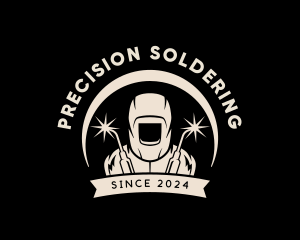 Soldering - Metal Welding Workshop logo design