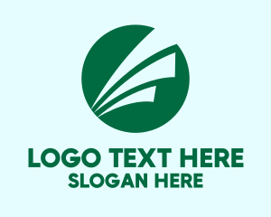 Simple Green Business Circle Logo