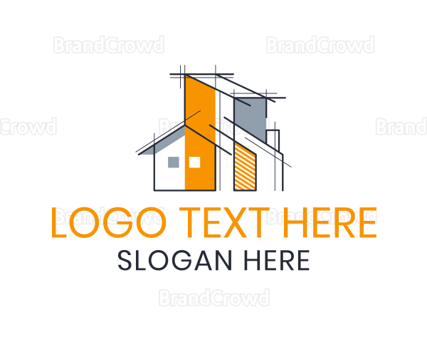 Abstract Architecture Building Logo