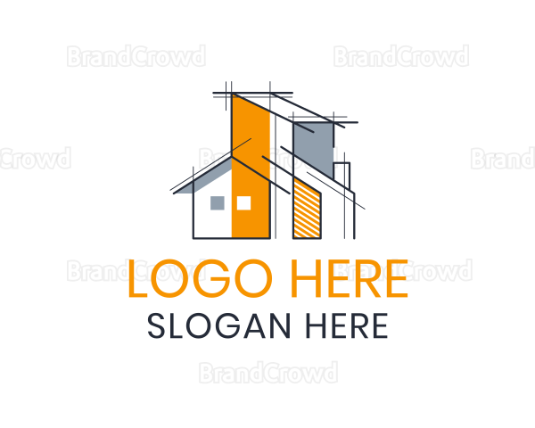 Abstract Architecture Building Logo