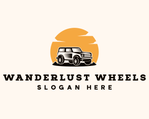 Roadtrip - Outdoor Car Vehicle logo design