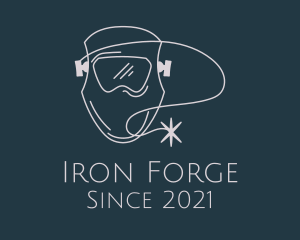 Welding Welder Helmet Mask logo design