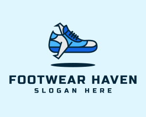 Fly Active Footwear logo design