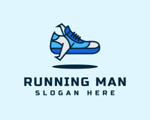 Sneaker - Fly Active Footwear logo design