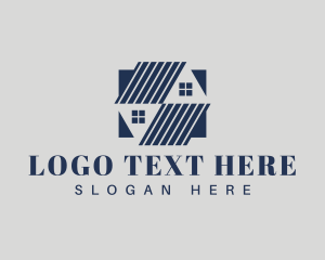 Architecture - Home Construction Roofing logo design