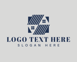 Construction - Home Construction Roofing logo design