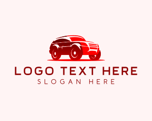 Sports Utility Vehicle - Car SUV Garage logo design