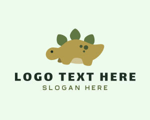 Stuffed Animal - Nursery Dinosaur Toy logo design