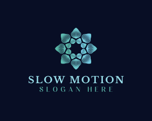 Motion Flower Media logo design