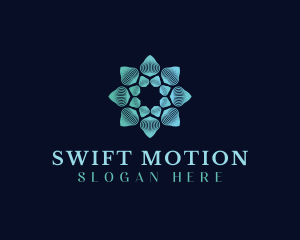 Motion - Motion Flower Media logo design