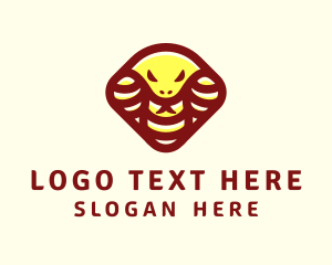 Herpetology - King Cobra Venom logo design