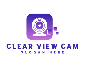 Webcam Video Surveillance logo design