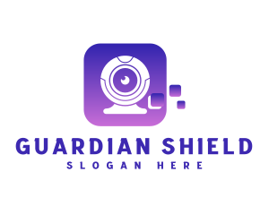 Video - Webcam Video Surveillance logo design