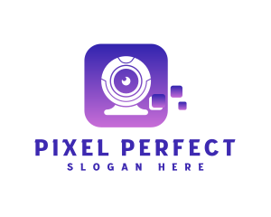 Webcam Video Surveillance logo design