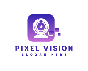 Webcam Video Surveillance logo design