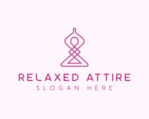 Yoga Relaxation Wellness logo design