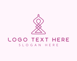 Yoga Relaxation Wellness Logo