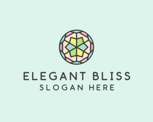 Pattern - Multicolor Mandala Symbol logo design