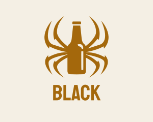 Spider Legs Bottle Logo