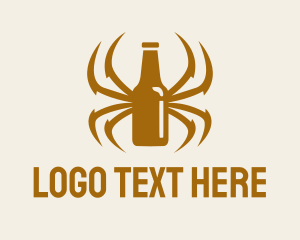 Spider Legs Bottle Logo