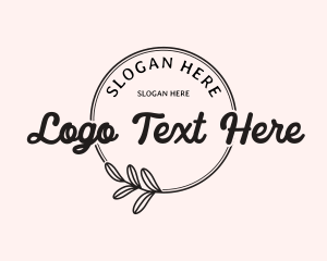 Elegant Feminine Business Brand Logo